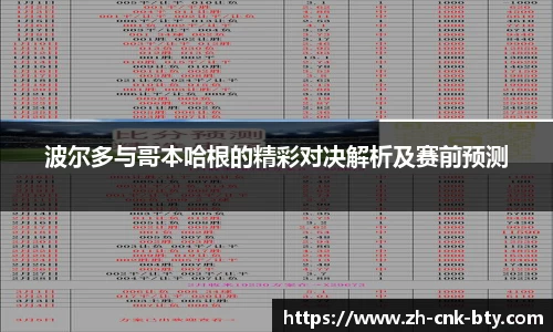 波尔多与哥本哈根的精彩对决解析及赛前预测