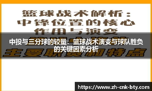 中投与三分球的较量：篮球战术演变与球队胜负的关键因素分析